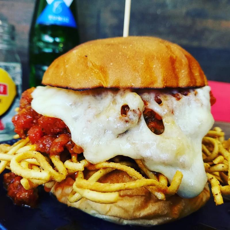 ミートソース・ス「バーガー」ッティー(Kokopelli)