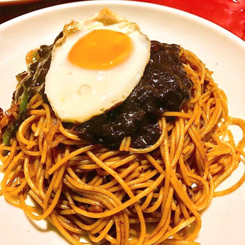 カレースパゲッティ(喫茶シャルマン)