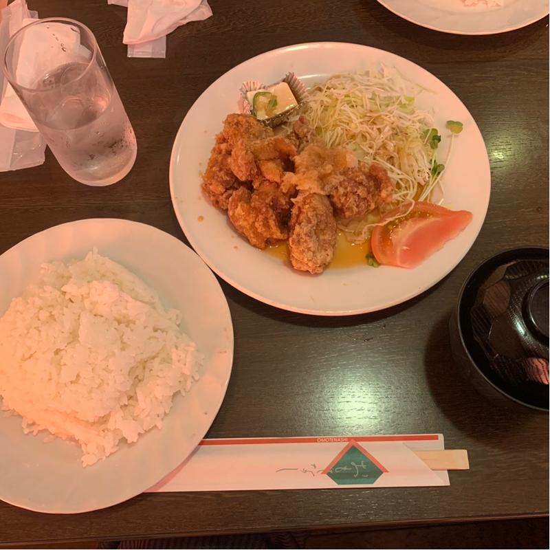 鶏唐揚げ（おろしポン酢）ランチ(喫茶ベル （ベル＆ピアノ）)