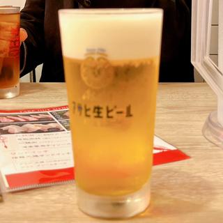生ビール(アサヒマルエフ)(福籠叉焼)