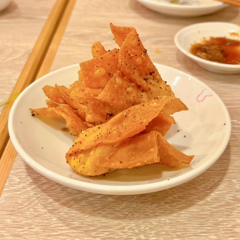 海老雲吞［ゆで雲呑/揚雲呑](福籠叉焼)