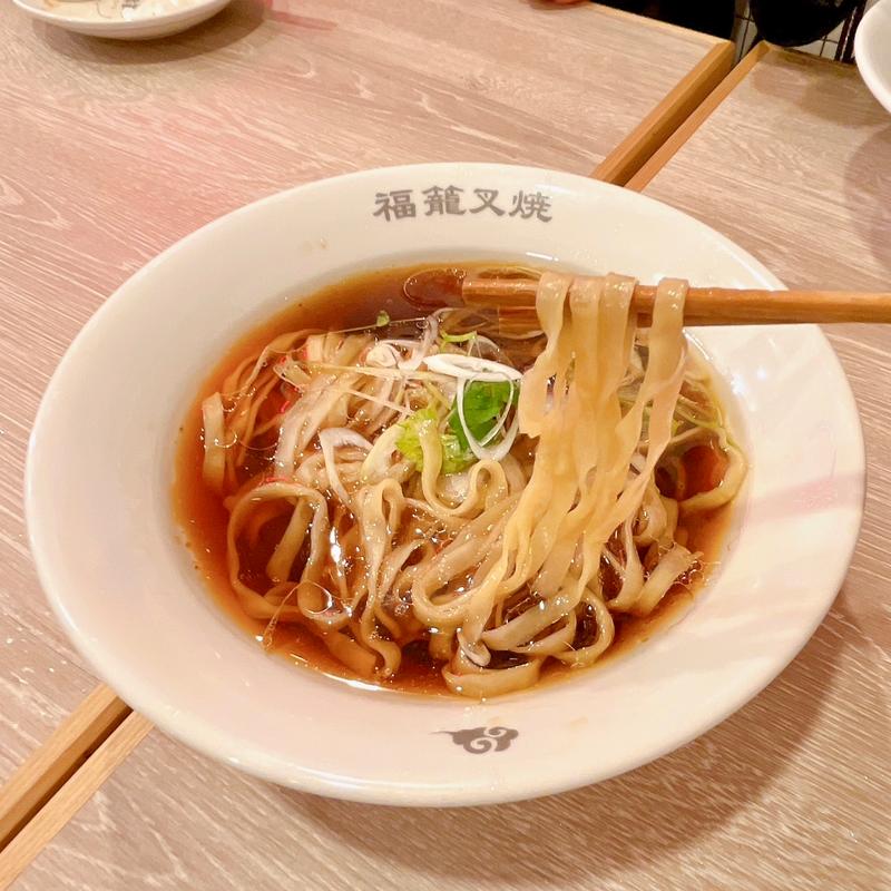かけラーメン（醤油）(福籠叉焼)