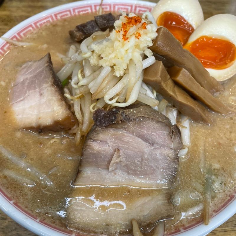 味噌ラーメン　味玉(中華蕎麦 丸め 東久留米店)