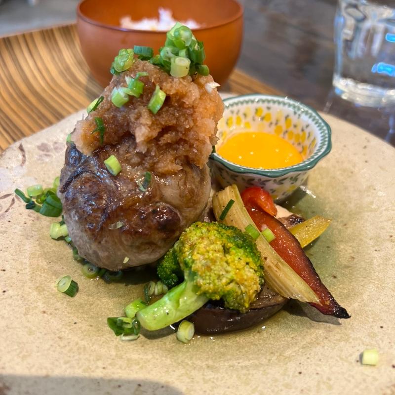 ハンバーグ定食(MUNYA)