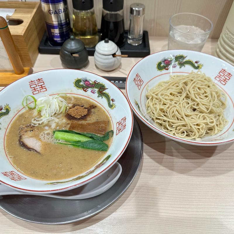 豚骨魚介つけ麺(ラーメン専科 竹末食堂)