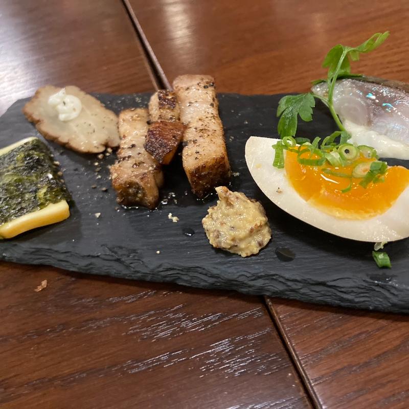 スモーク盛り合わせ(ハイボールバー東京駅1923)