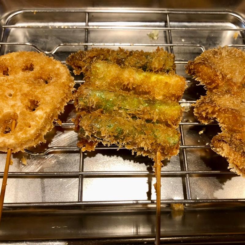 レンコン・アスパラ・椎茸(七福神 都立大店 )