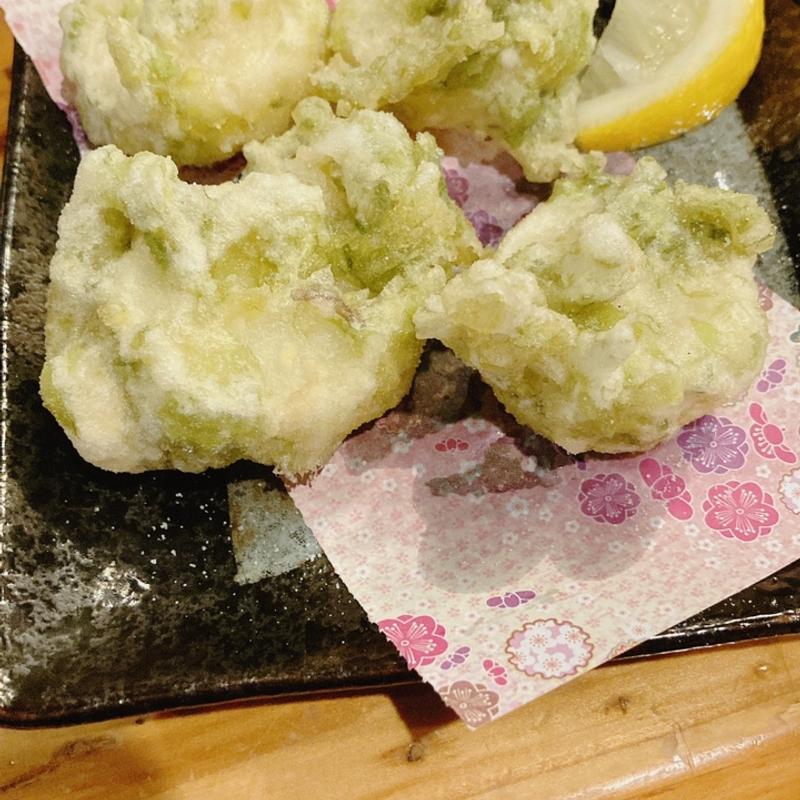 山芋と生のり揚げ(平成大衆酒場 やきとん じゃんじゃん)