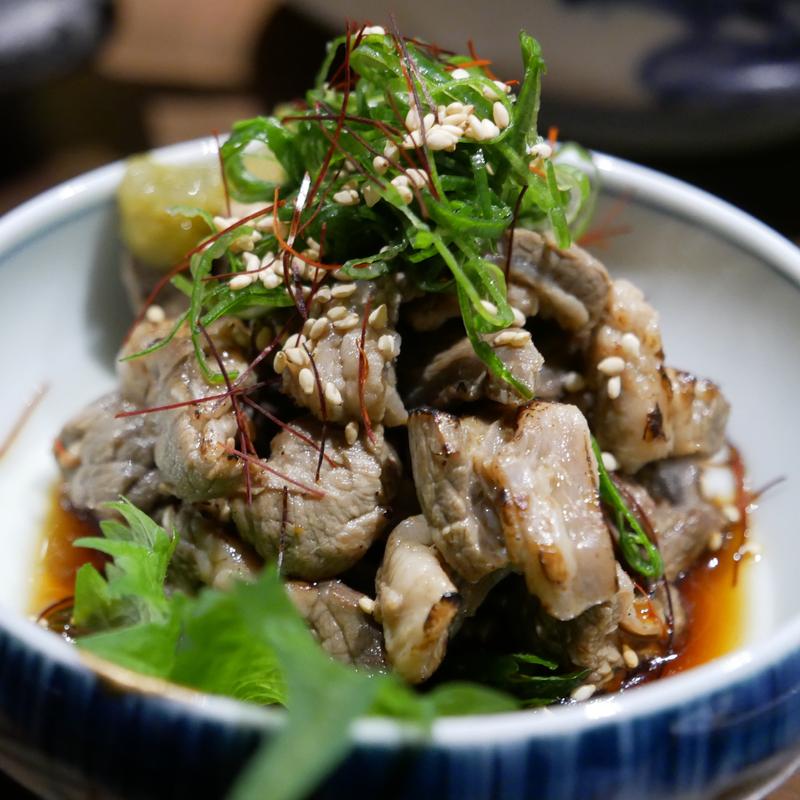 牛すじポン酢(にほんしゅ屋しゅうろく)