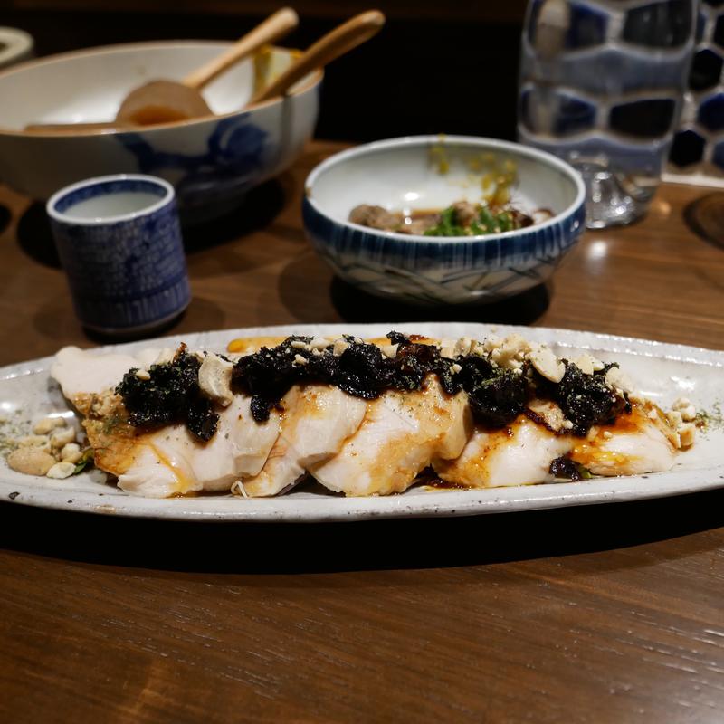 よだれ鶏(にほんしゅ屋しゅうろく)