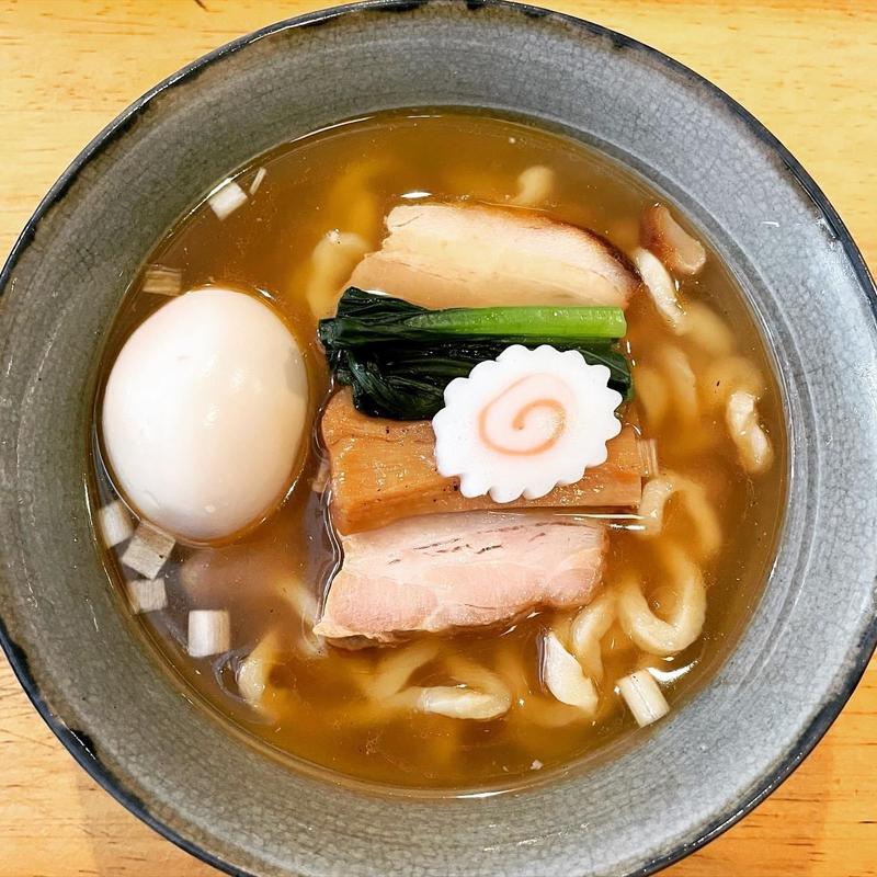 上だしそば(だしと麺 遊泳)