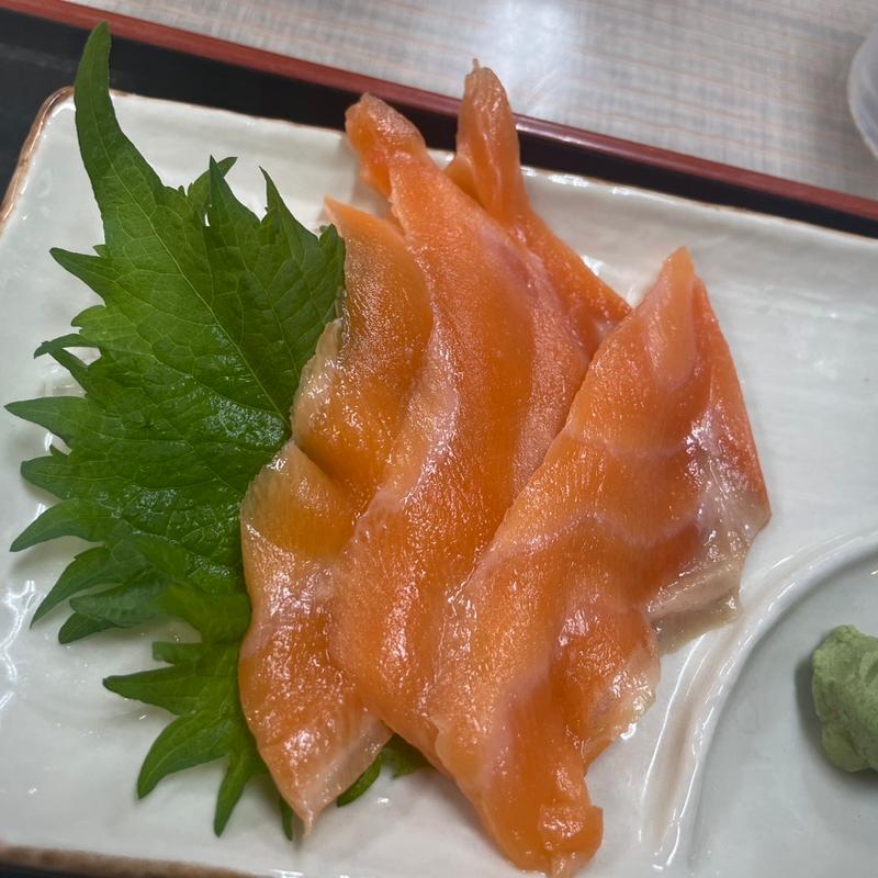 トッピングサーモン(朝市食堂二番館)