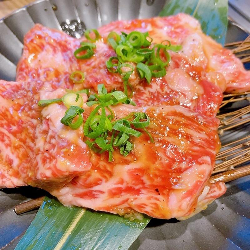 厳選近江牛カルビ(近江焼肉ホルモンすだく 広島店)