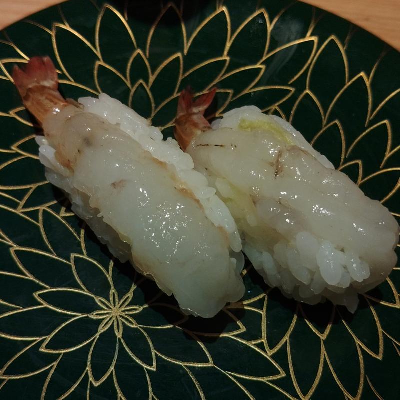がす海老(北陸金沢回転寿司 のとめぐり)