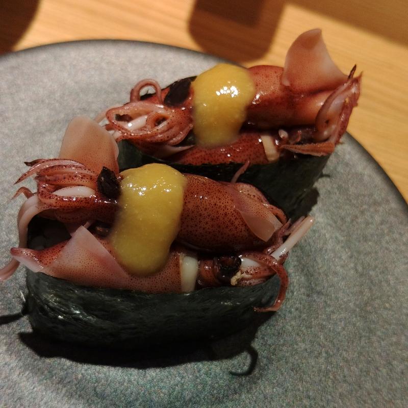 ホタルイカ(北陸金沢回転寿司 のとめぐり)