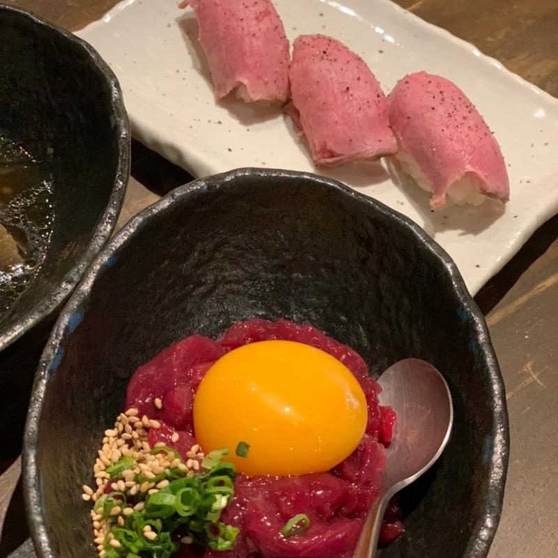 (裏天王寺 肉寿司)