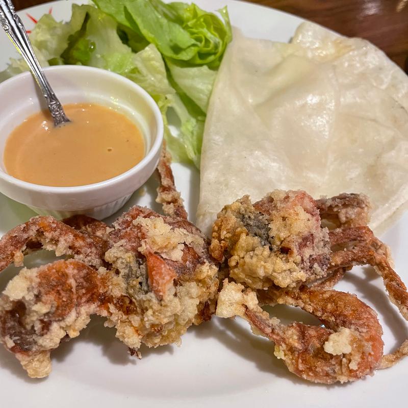 ソフトシェルクラブのイタリアピアティーナ巻き　2ロール(イルキャンティ チェリエ 横浜桜木町店)