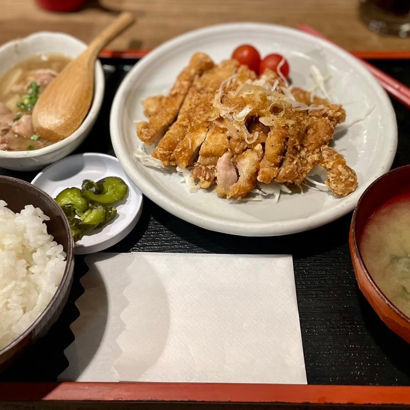油淋鶏定食：煮込み(鳥一 外苑前店 （とりいち）)