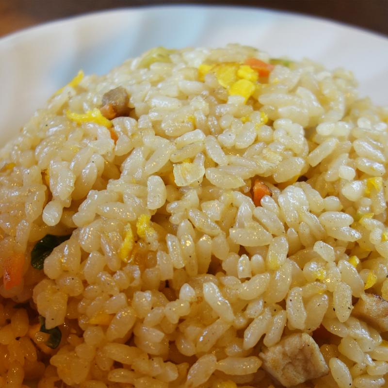 半チャーハン(片江ラーメン)