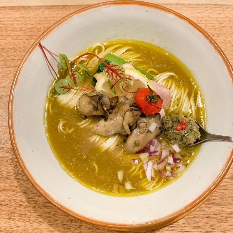 限定　牡蠣のらーめん(海老丸らーめん)