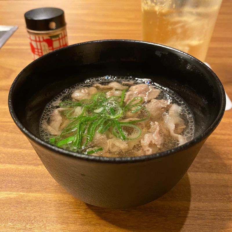 浪速の肉吸い(焼肉割烹QUON)