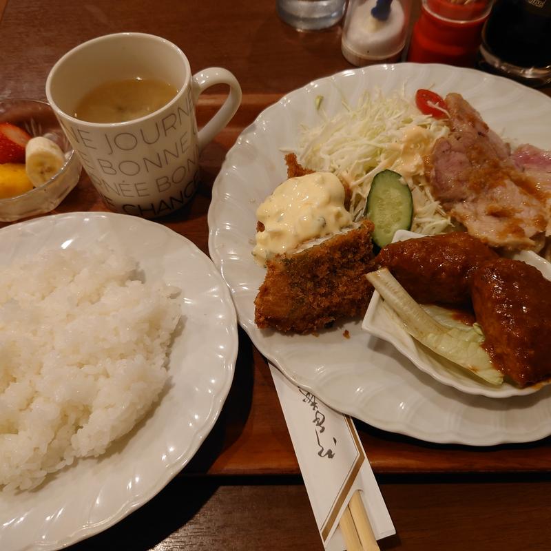 日替わりランチ(洋食と珈琲の店 ブラボオ)
