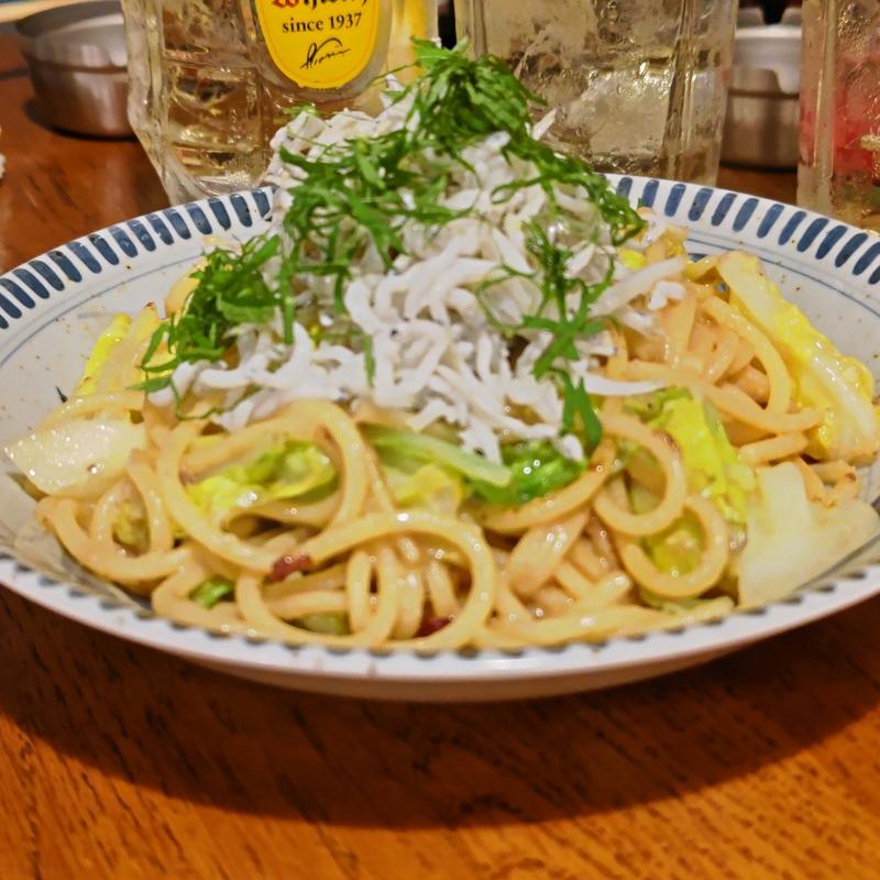 釜揚げしらすと春キャベツのパスタ(のげちゃん)