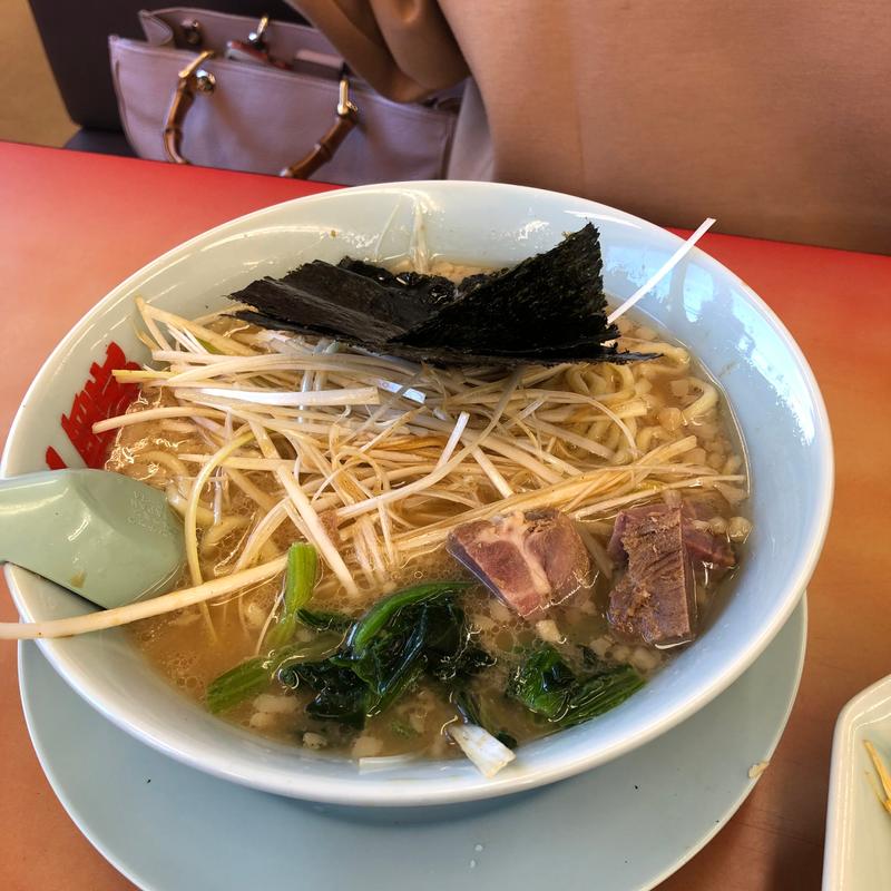 ネギラーメン(ラーメン山岡家 足利店)