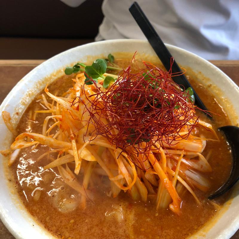 辛味噌ラーメン＋辛ネギ(くるまやラーメン 足利店)