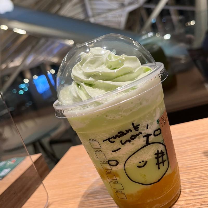 メロンオブメロンフラペチーノ(スターバックス コーヒー 高輪ゲートウェイ駅店

)
