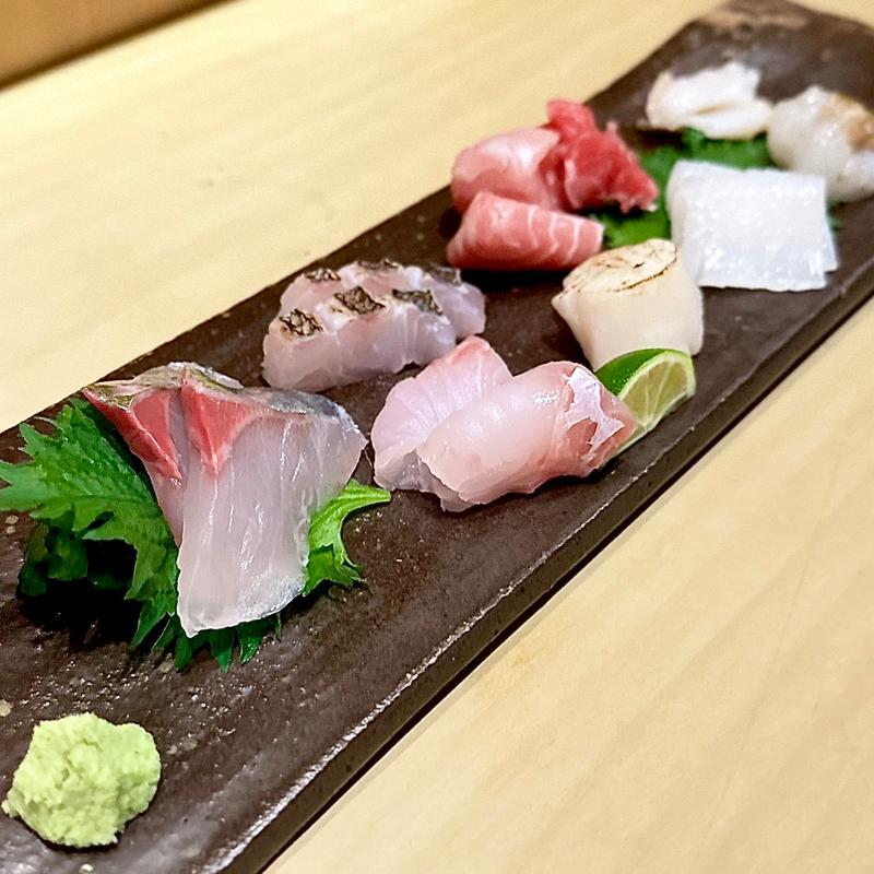 造り盛り合せ(お料理とお酒 礼てん)