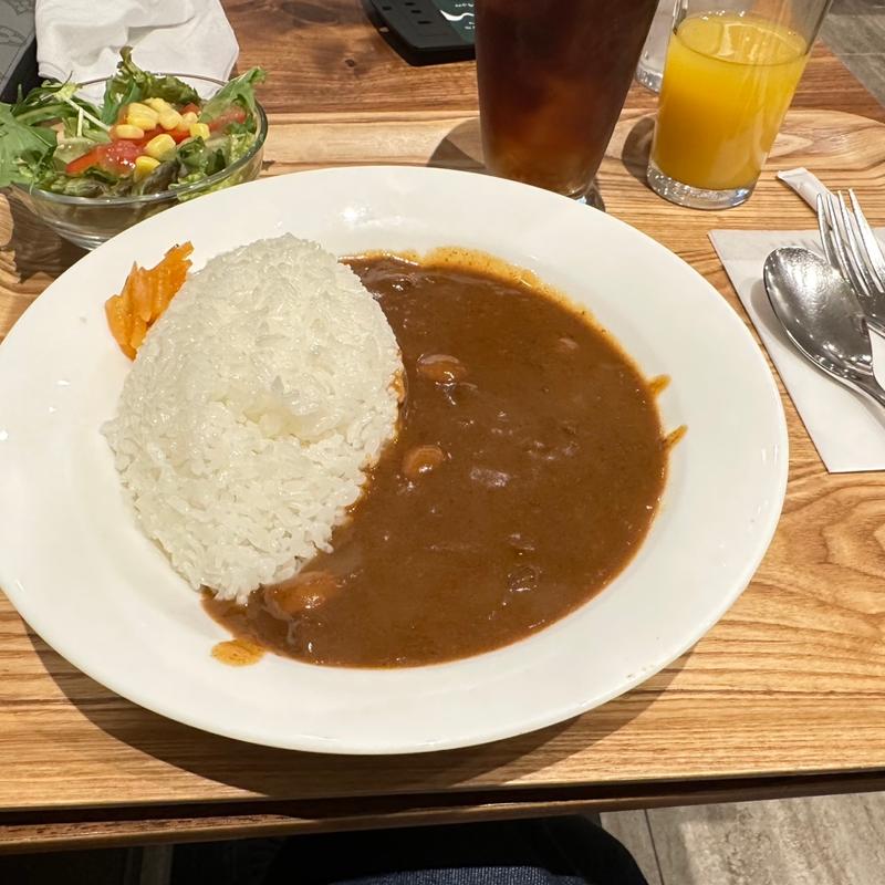 珈琲館のビーフカレー(珈琲館 本町店 )