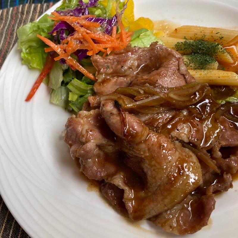 しょうが焼き　ランチセット(洋食屋ゼペット （ZEPPET）)