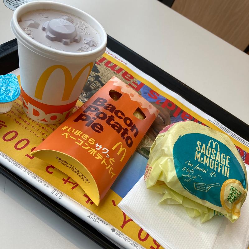 ソーセージマフィンコンビ(マクドナルド ２５０網干店)