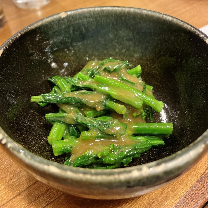 菜の花の酢みそ和え(栃木屋 )