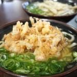 かき揚げうどん(立花うどん（久留米）)