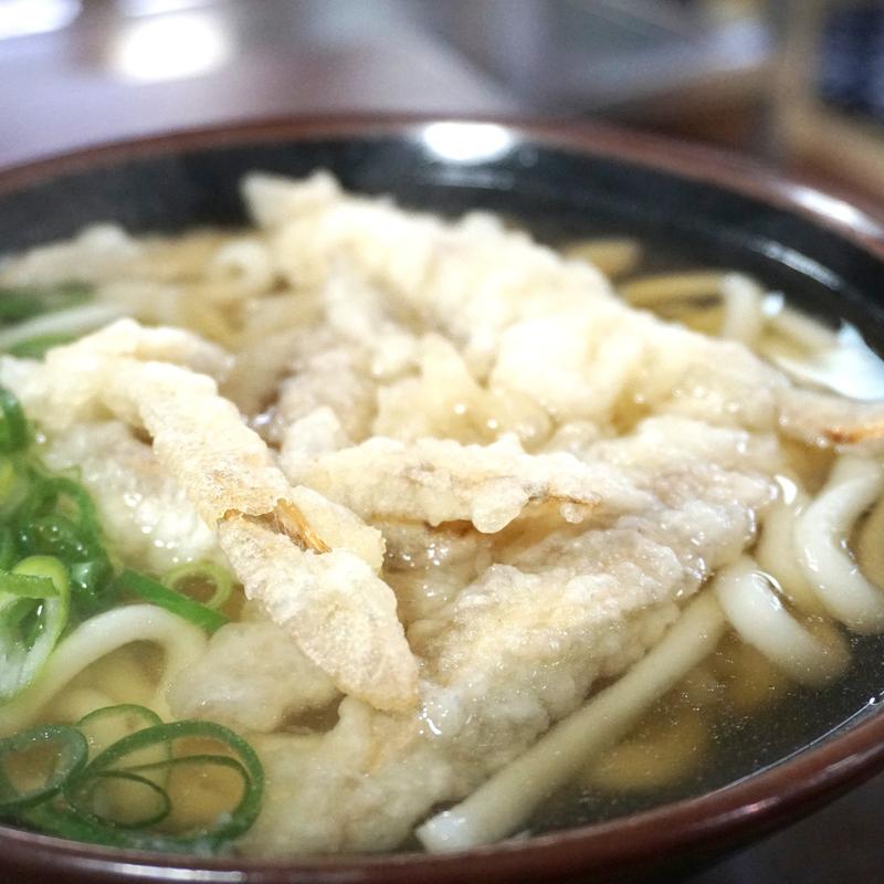ごぼ天うどん(立花うどん（久留米）)