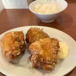 唐揚げセット(極濃湯麺 フタツメ 伊勢崎店)