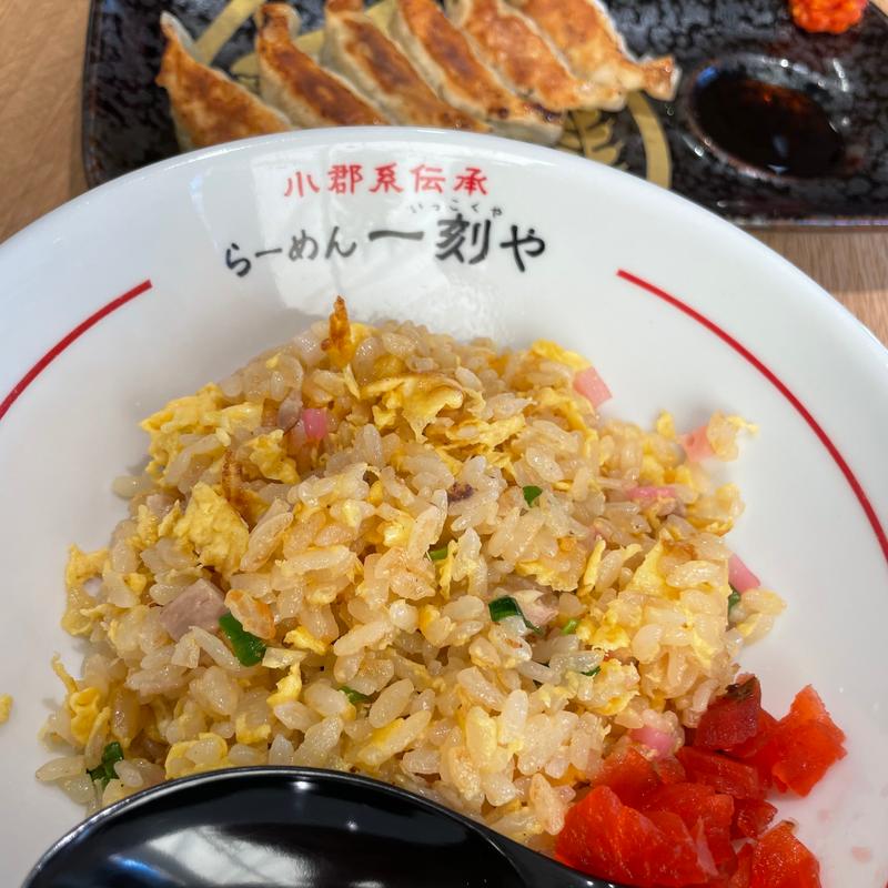 半チャーハン(らーめん 一刻や 志免店)