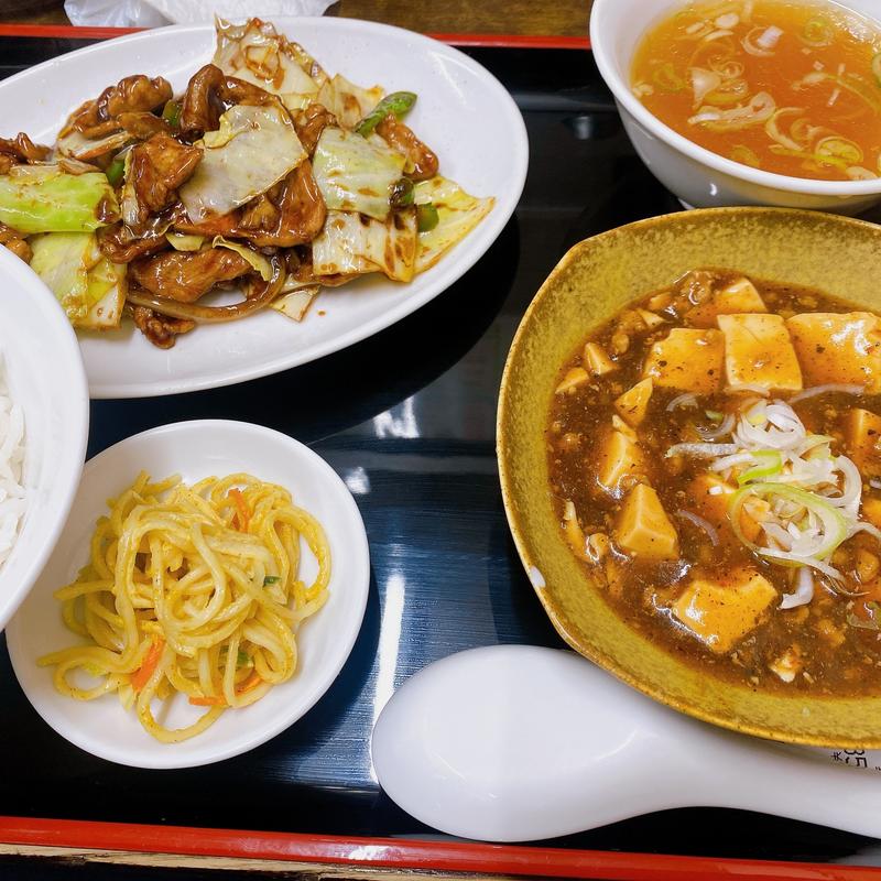 だるま夕飯定食(中華食堂 da ru ma)
