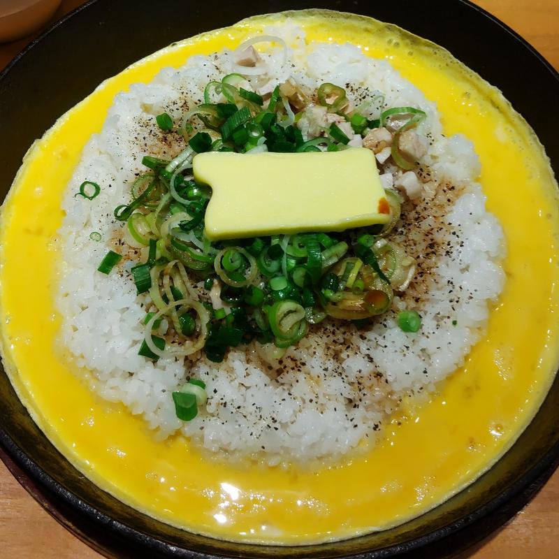 鉄板イタめし 醤油バター味(らあめん花月嵐 菊名駅前店)