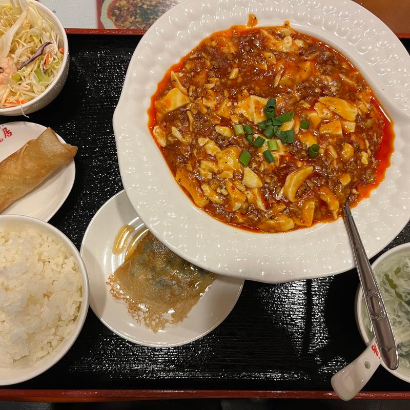 マーボー豆腐 ランチ(中国食府 双龍居 天満駅前店 )