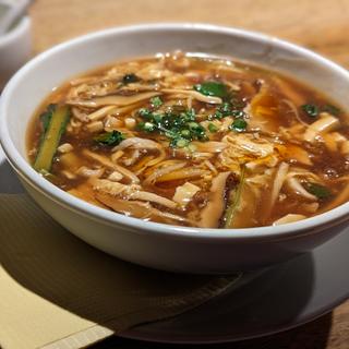 酸辣湯麺とミニチャーハンセット(青龍門 横浜みなとみらい店 （セイリュウモン）)