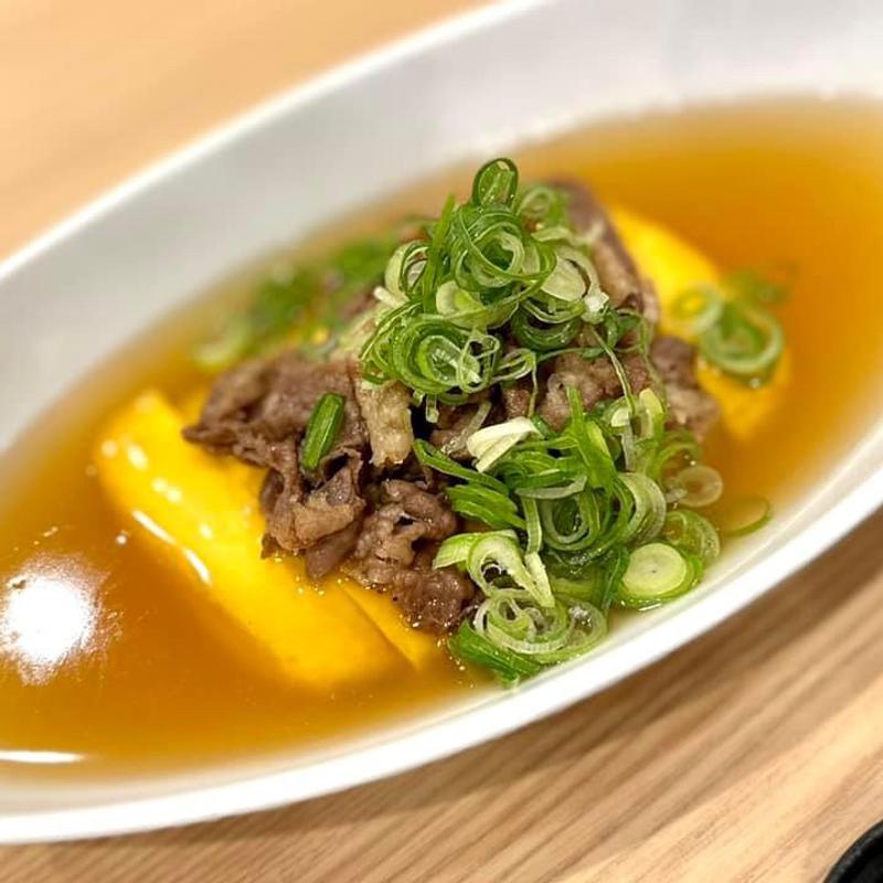 あんかけ和牛出汁巻き(極楽うどんTKU AWAZA)