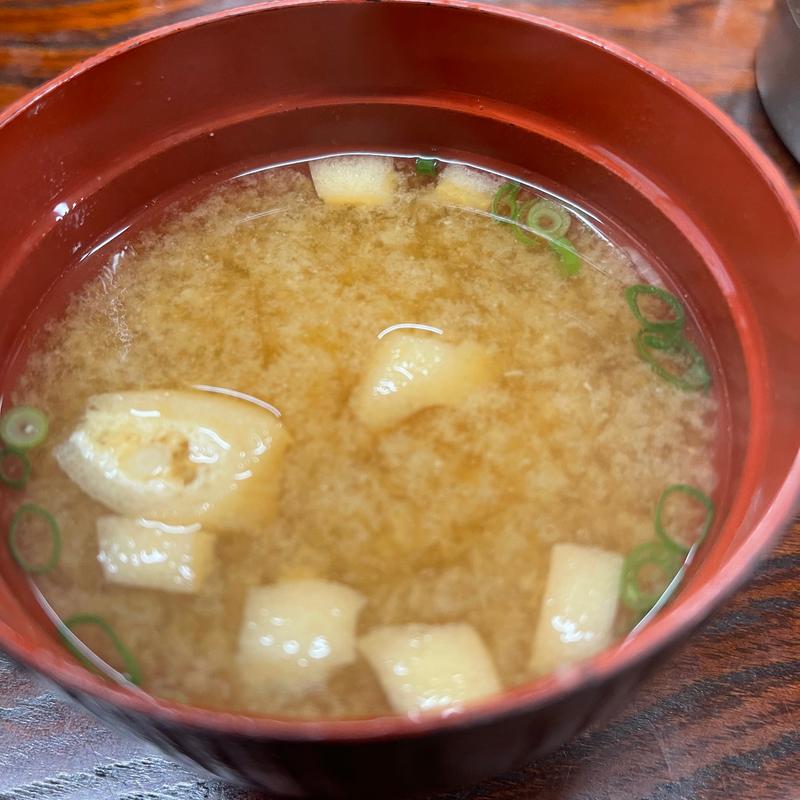 味噌汁(お食事処まるぎ)