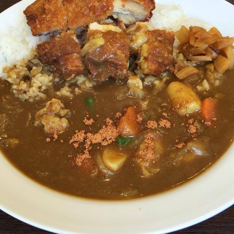野菜カレー　＋チキン(CoCo壱番屋 足利葉鹿店)