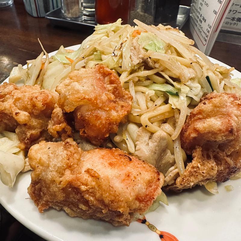 唐揚げ焼きそば(天龍 本店)