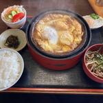 ホタテ柳川定食(そば処 越前屋 )