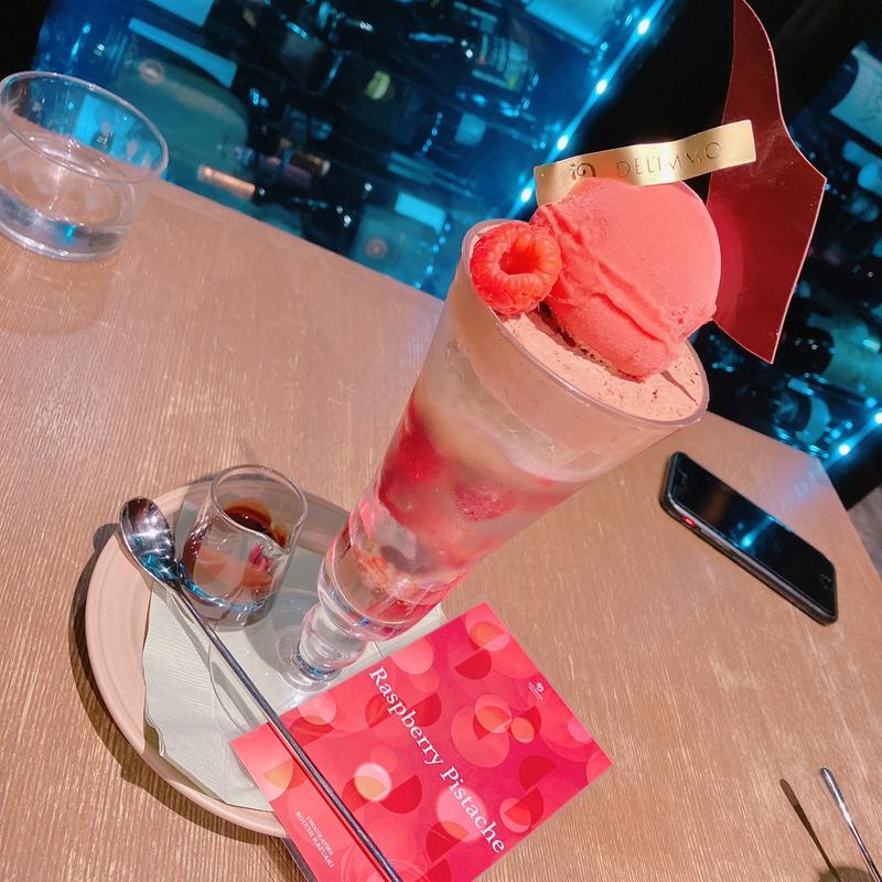 ラズベリー ピスターシュ(パティスリー＆カフェ デリーモ 東京ミッドタウン日比谷店)