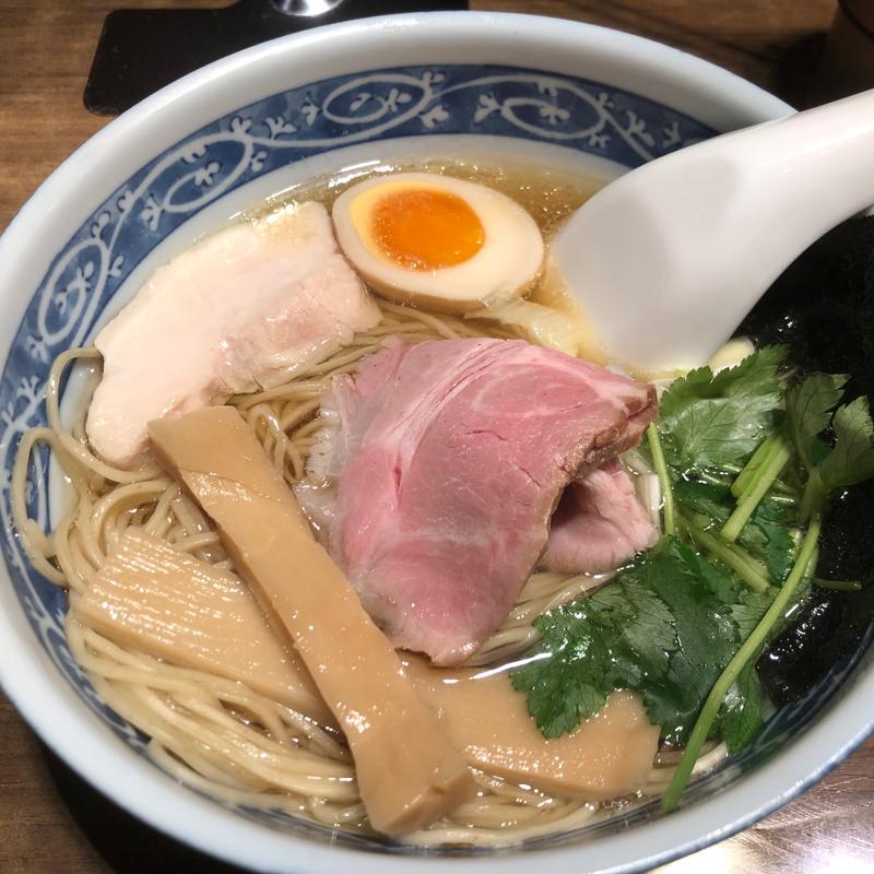 白醤油らーめん(寿製麺よしかわ)